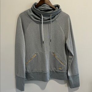 Under Armour Women's Cowl Neck Sweater in Light Gray